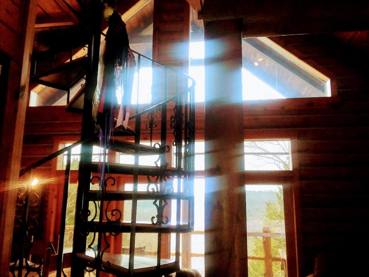 Cherokee Mountain Log Cabins Eureka Springs Exterior foto