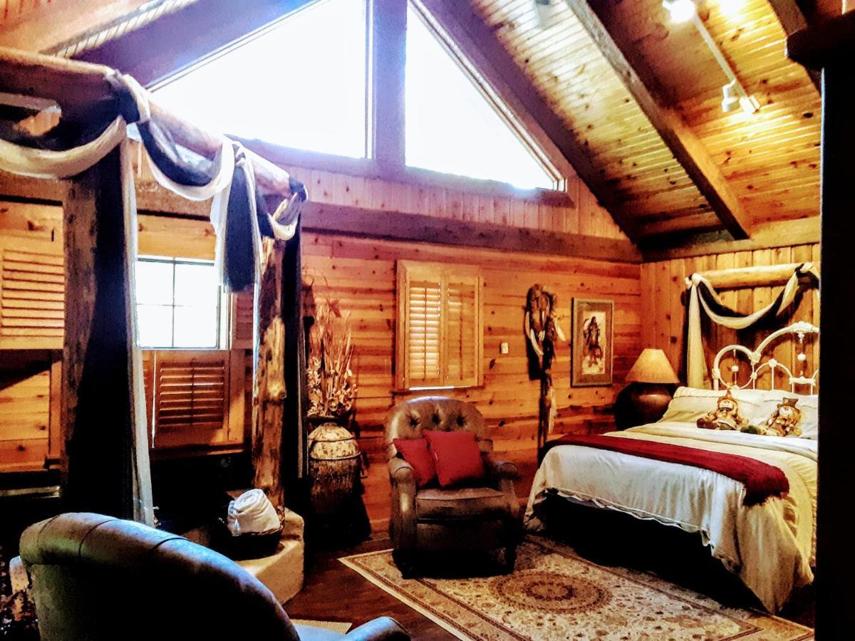 Cherokee Mountain Log Cabins Eureka Springs Exterior foto