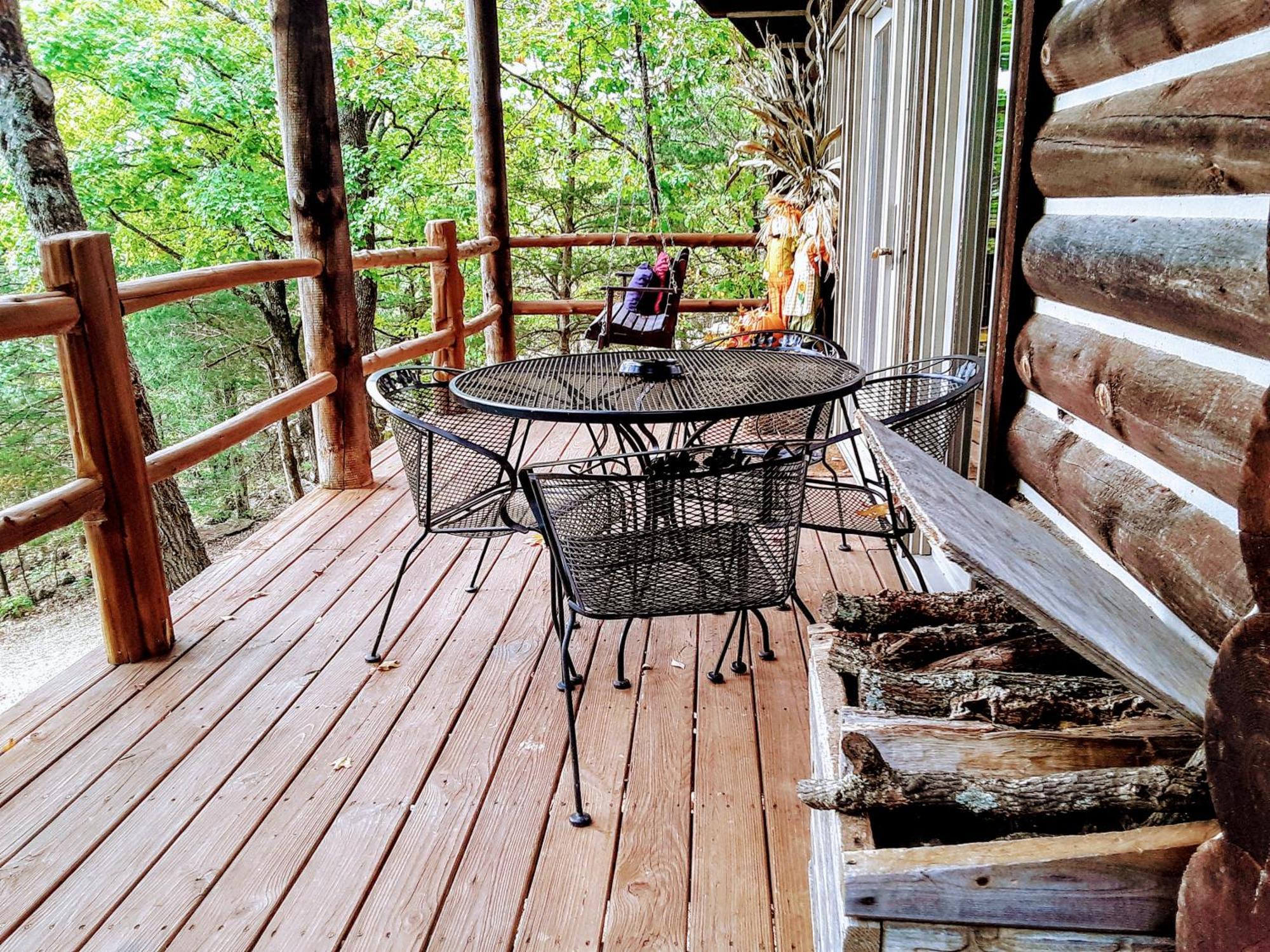 Cherokee Mountain Log Cabins Eureka Springs Habitación foto